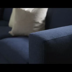 FLEX sofa med pufafslutning