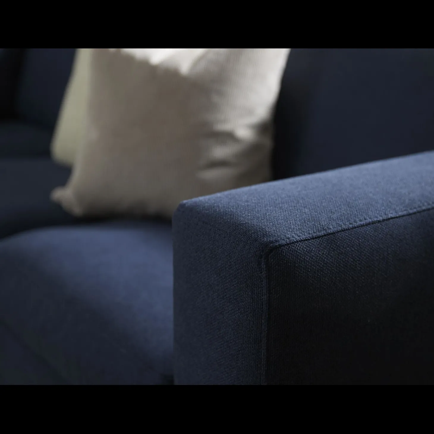 FLEX sofa med pufafslutning