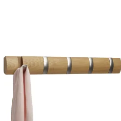 Flip Knagerække 51 x 7 cm 5 knager