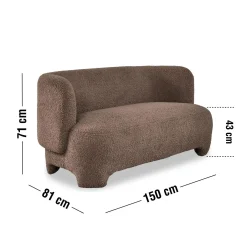 Grid 2 pers. Sofa