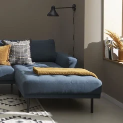 Halfdan højrevendt sofa med chaiselong