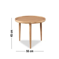 Halland Sofabord 45 x 55 cm