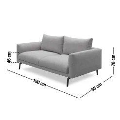Hallsberg 2½ pers. Sofa