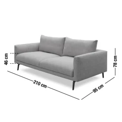 Hallsberg 3 pers Sofa