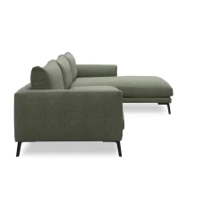 Hallsberg højrevendt sofa med chaiselong