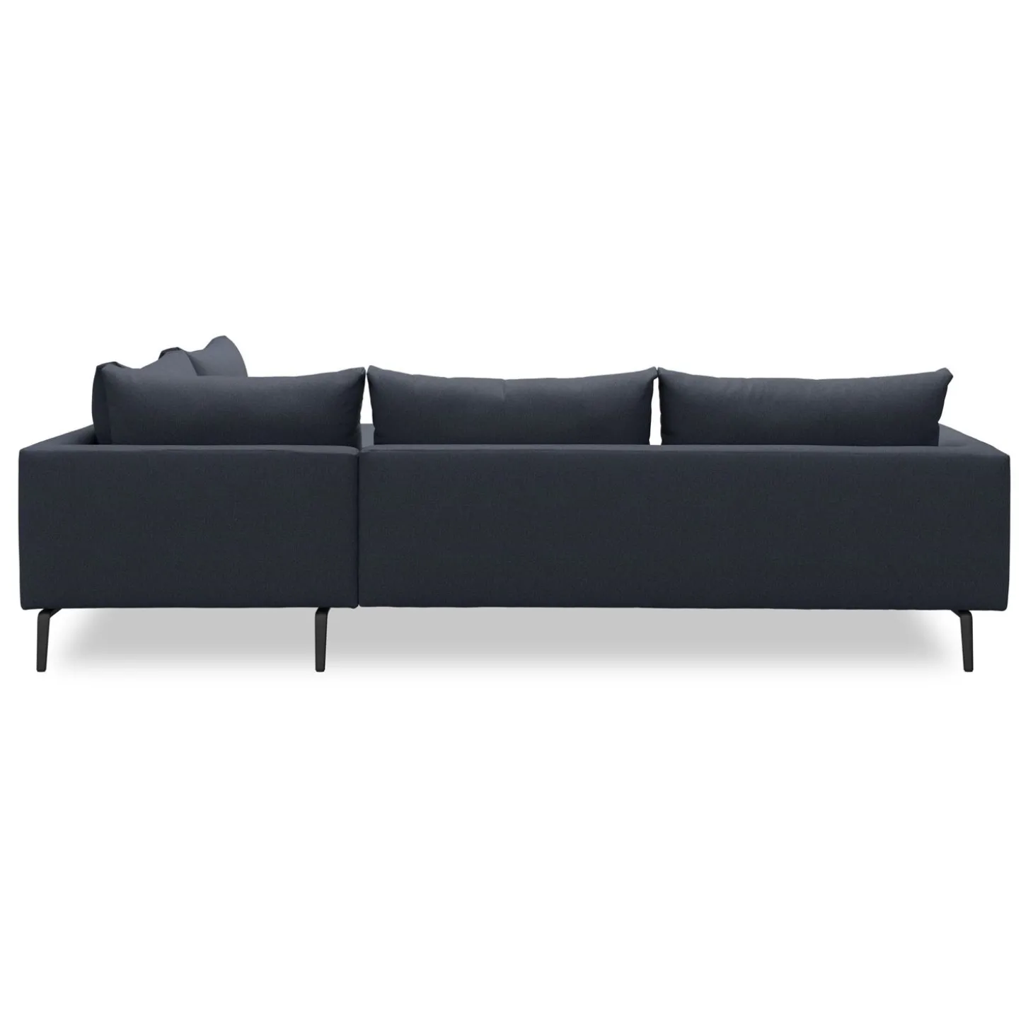 Hallsberg højrevendt sofa med pufafslutning
