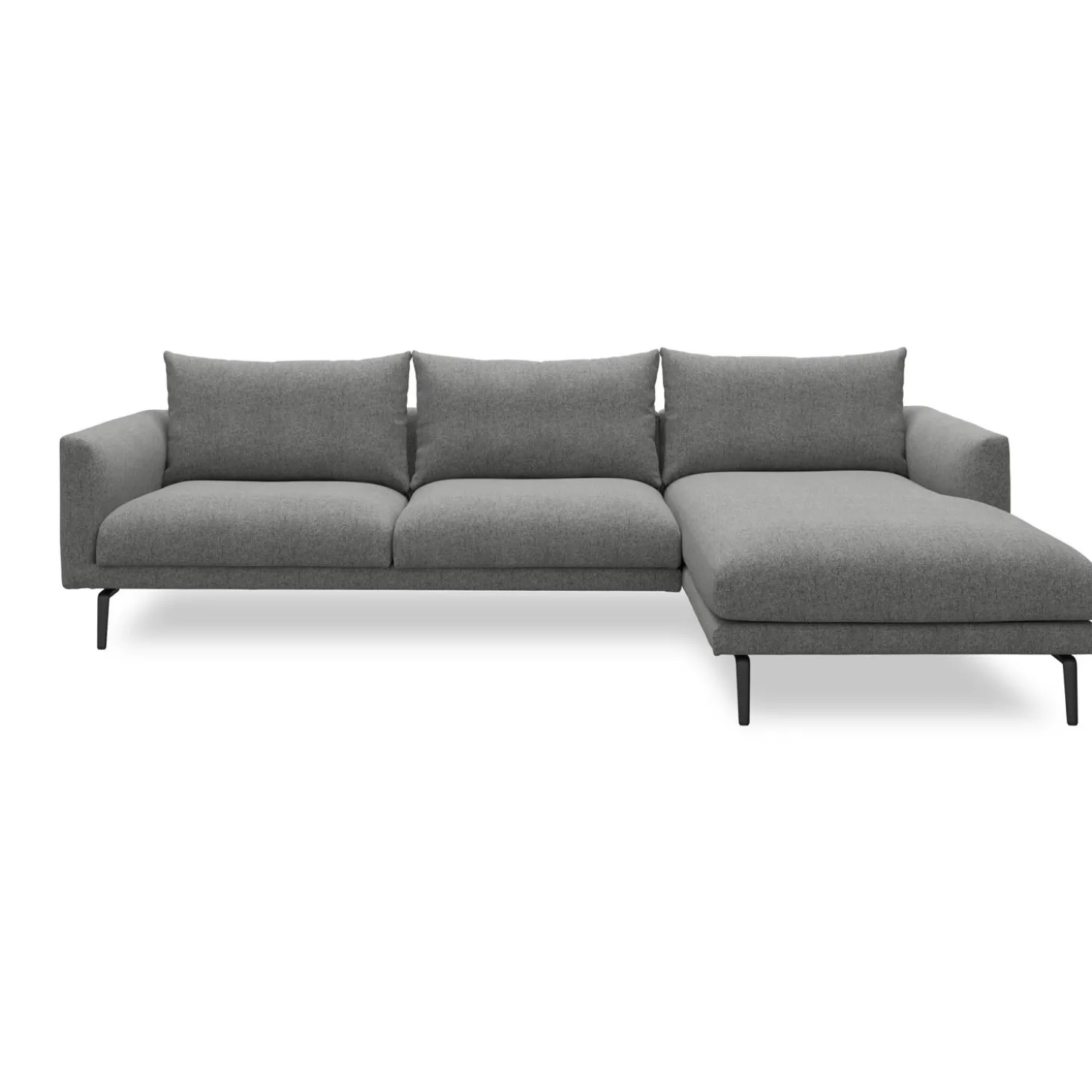 Hallsberg højrevendt sofa med chaiselong