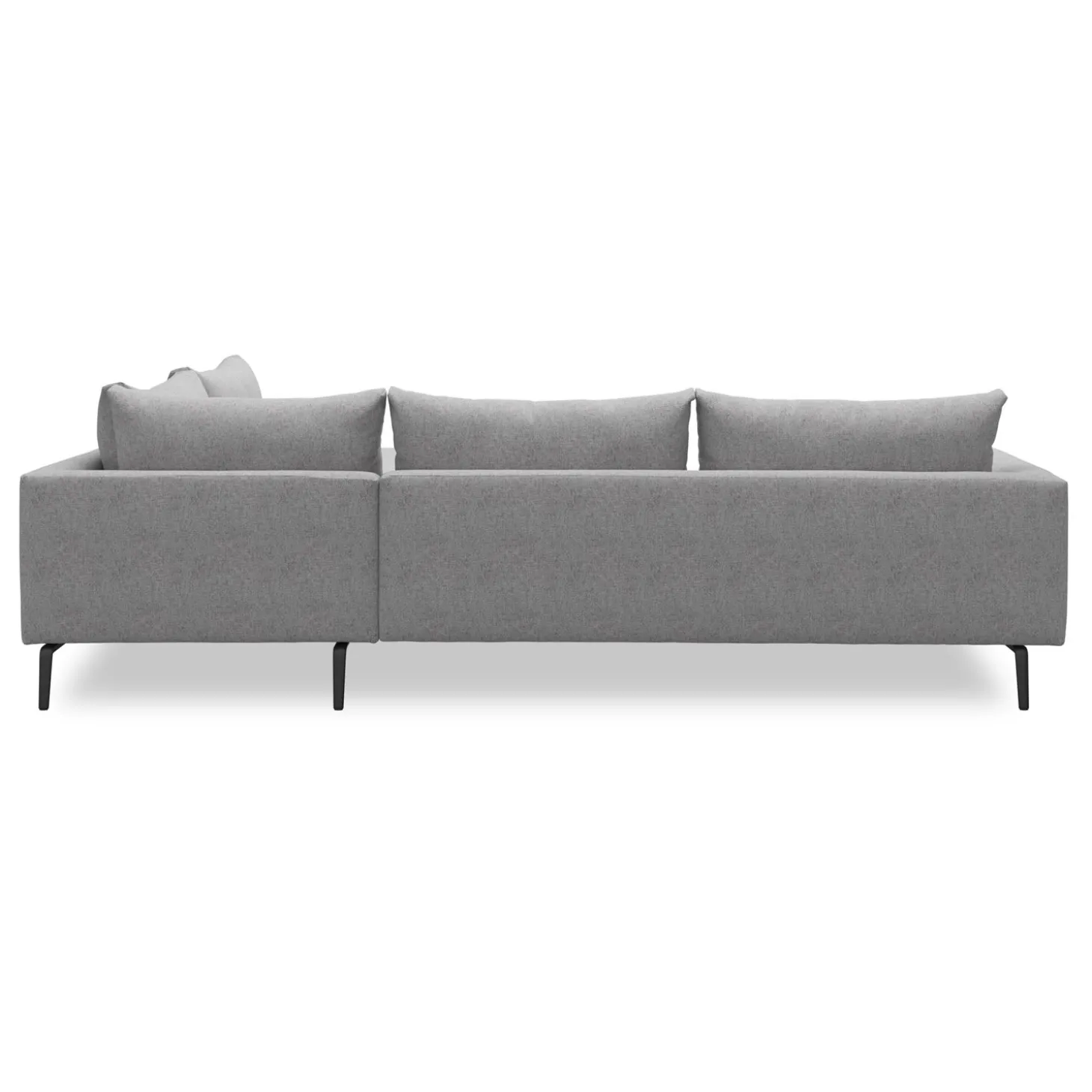 Hallsberg højrevendt sofa med pufafslutning
