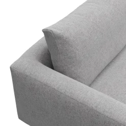 Hallsberg højrevendt sofa med pufafslutning
