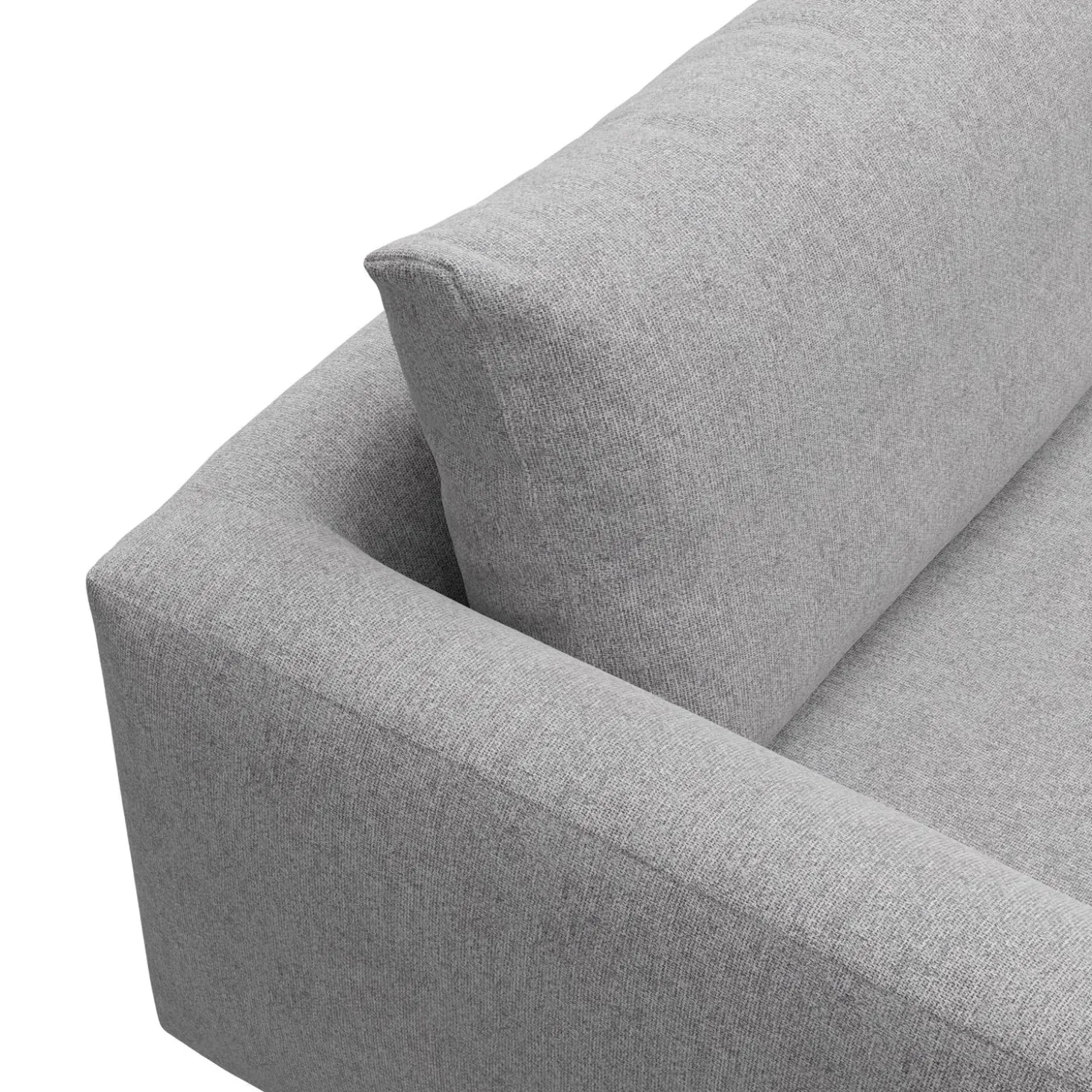 Hallsberg højrevendt sofa med pufafslutning