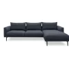 Hallsberg højrevendt sofa med chaiselong
