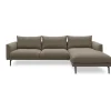 Hallsberg højrevendt sofa med chaiselong