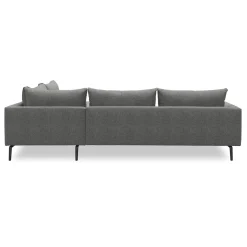 Hallsberg højrevendt sofa med pufafslutning