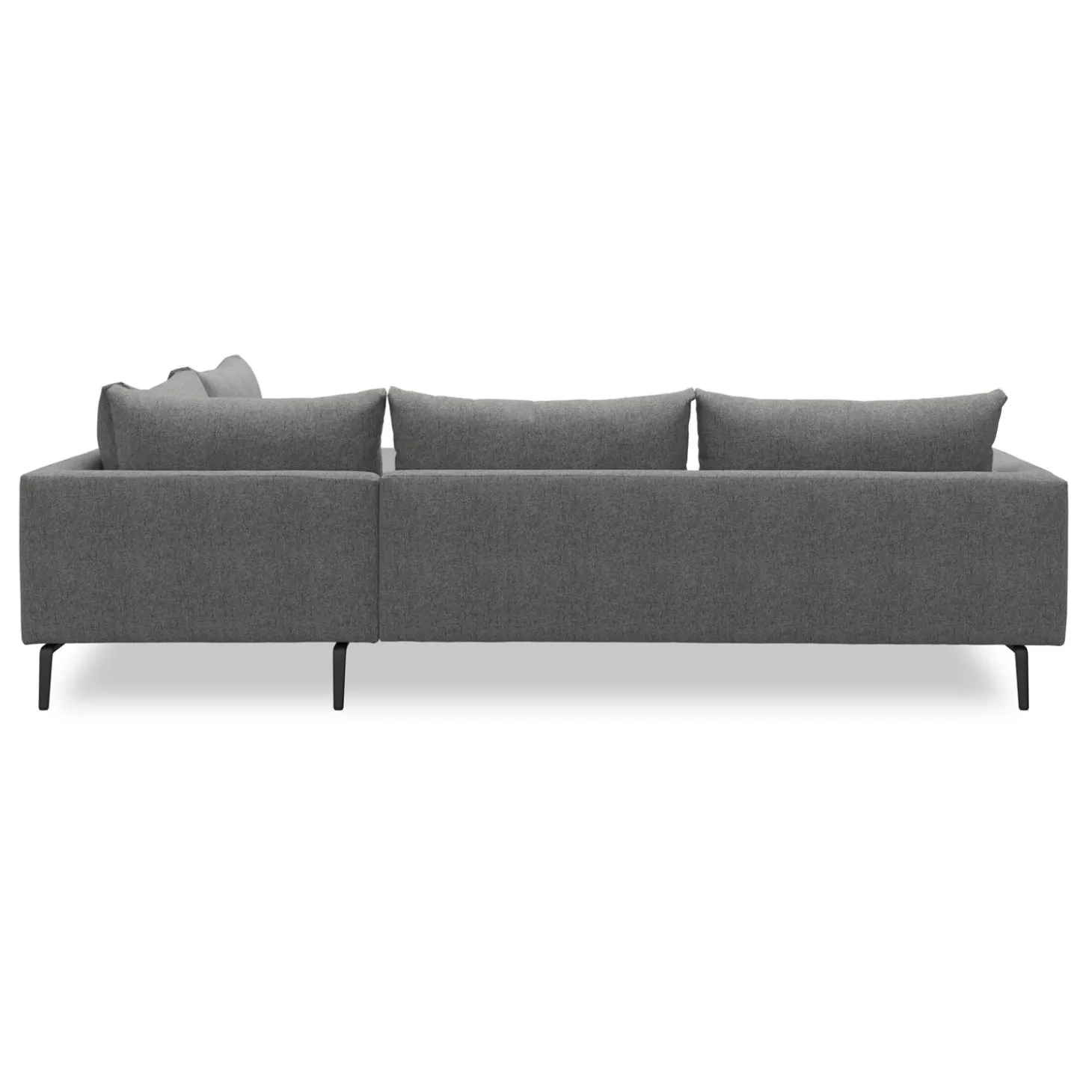 Hallsberg højrevendt sofa med pufafslutning