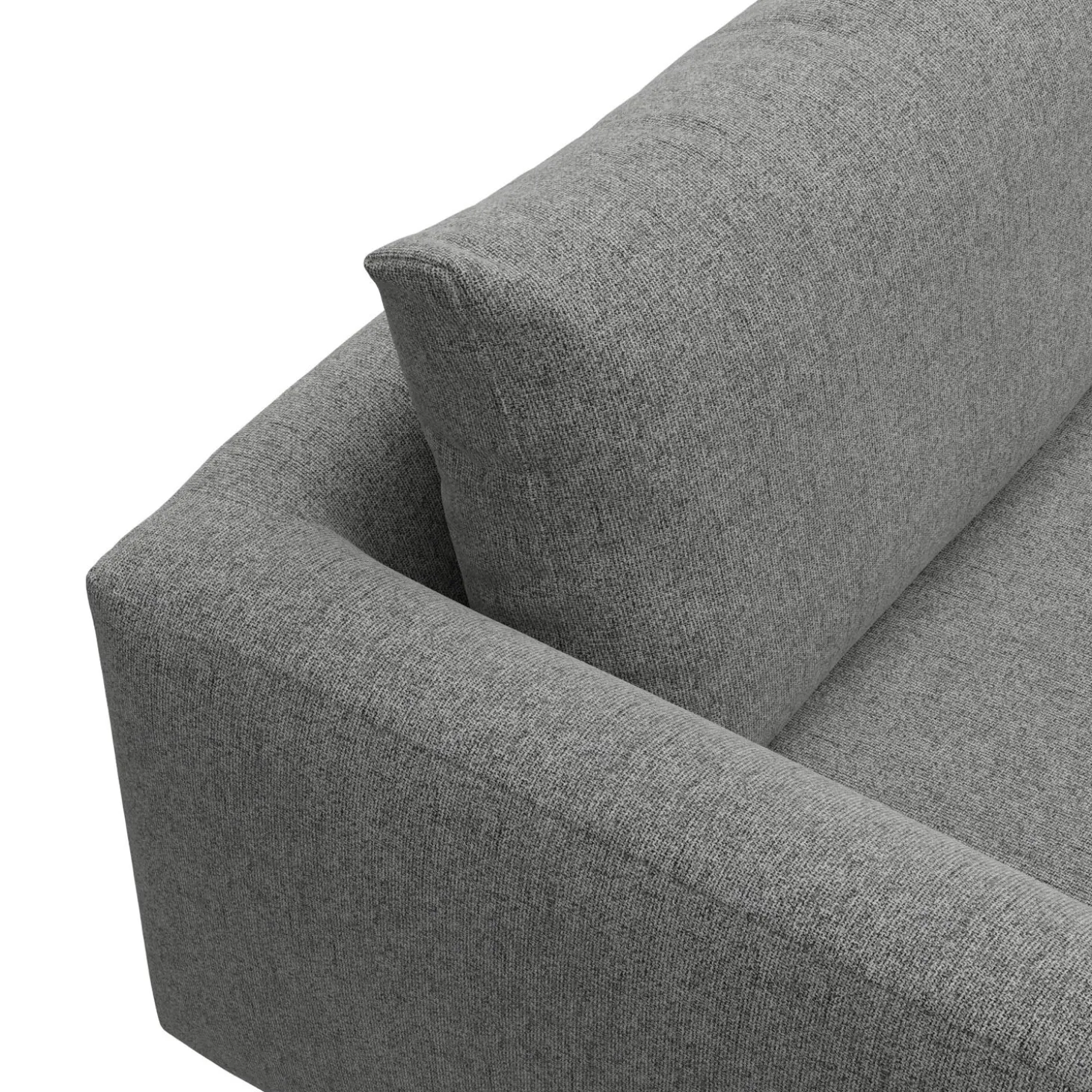 Hallsberg højrevendt sofa med pufafslutning