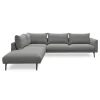 Hallsberg venstrevendt sofa med pufafslutning