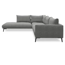 Hallsberg venstrevendt sofa med pufafslutning