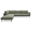 Hallsberg venstrevendt sofa med pufafslutning