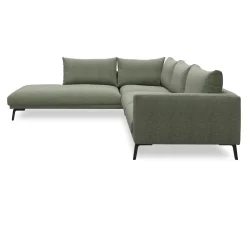 Hallsberg venstrevendt sofa med pufafslutning