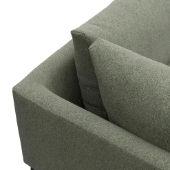 Hallsberg venstrevendt sofa med pufafslutning