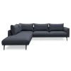 Hallsberg venstrevendt sofa med pufafslutning