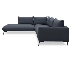 Hallsberg venstrevendt sofa med pufafslutning