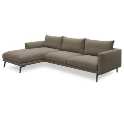 Hallsberg venstrevendt sofa med chaiselong