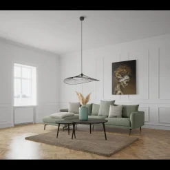 Hallsberg venstrevendt sofa med chaiselong