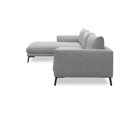 Hallsberg venstrevendt sofa med chaiselong