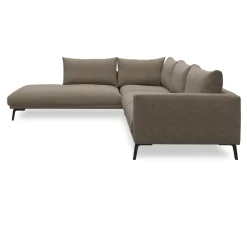 Hallsberg venstrevendt sofa med pufafslutning