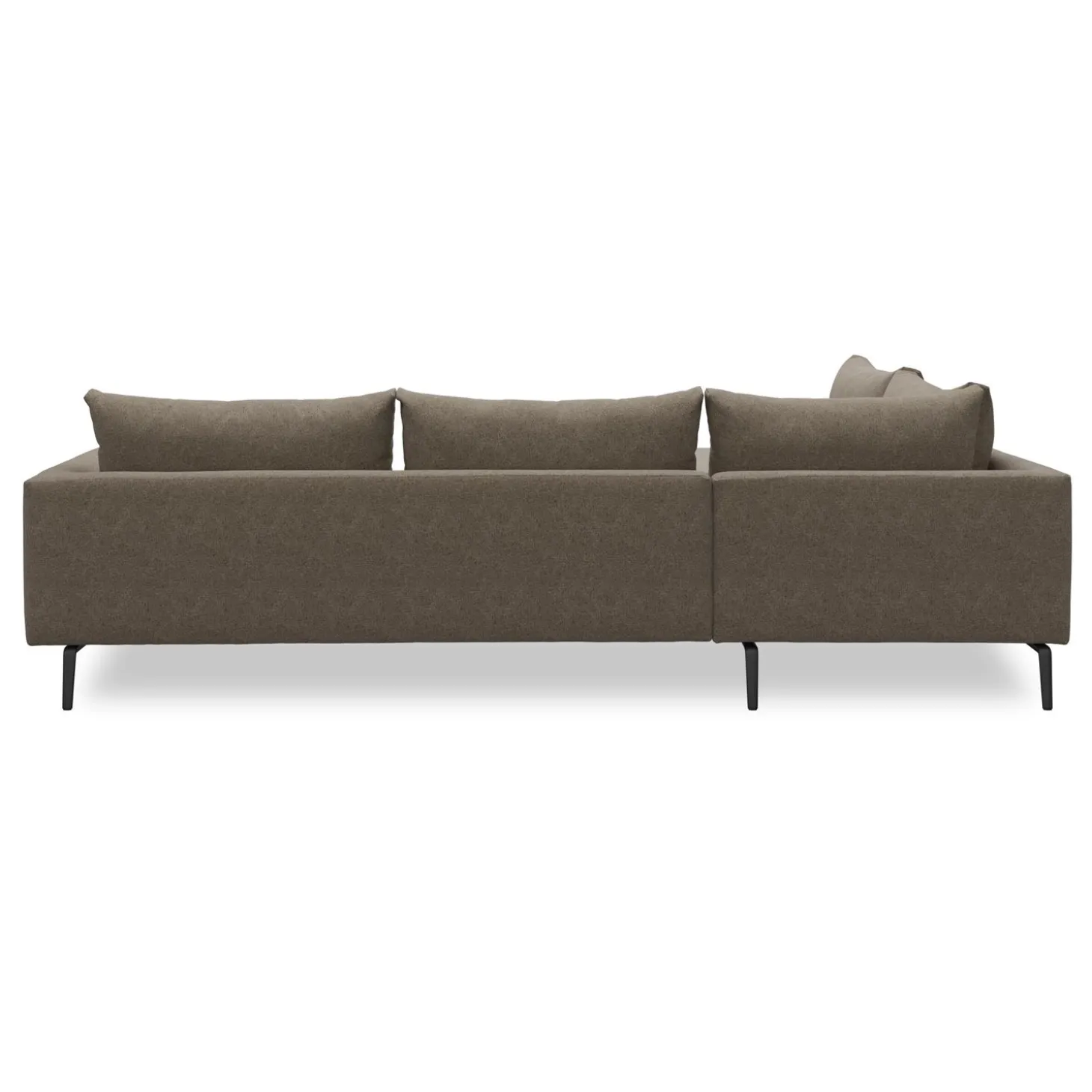 Hallsberg venstrevendt sofa med pufafslutning