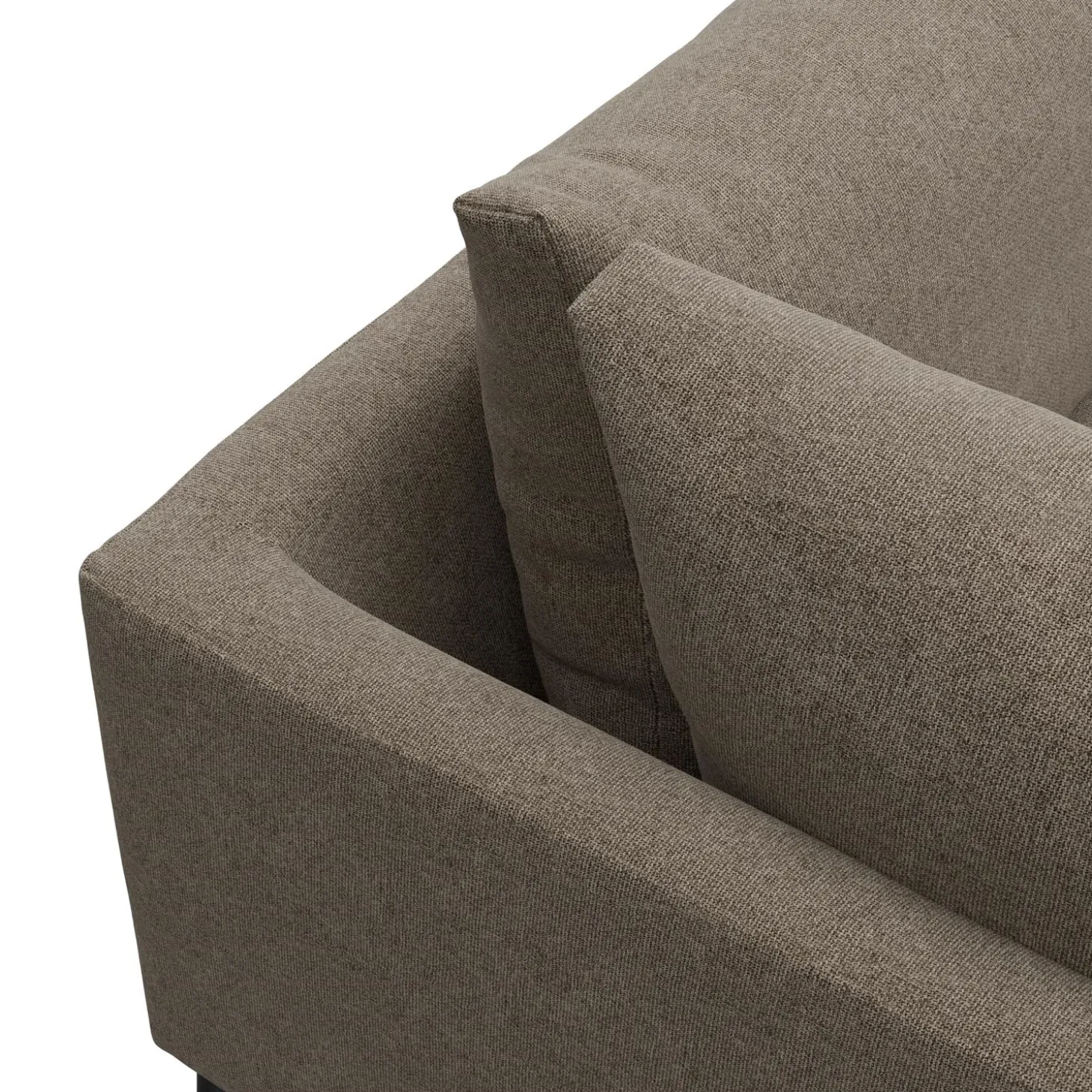 Hallsberg venstrevendt sofa med pufafslutning