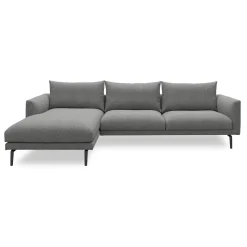 Hallsberg venstrevendt sofa med chaiselong