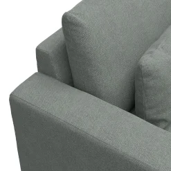 Halmstad højrevendt hjørnesofa med pufafslutning