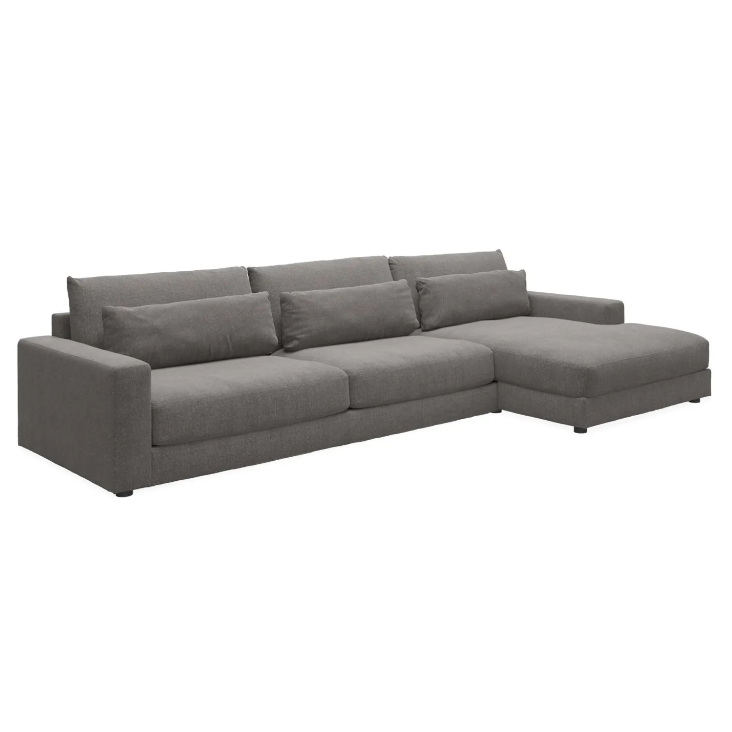 Halmstad højrevendt sofa med chaiselong
