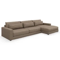 Halmstad højrevendt sofa med chaiselong