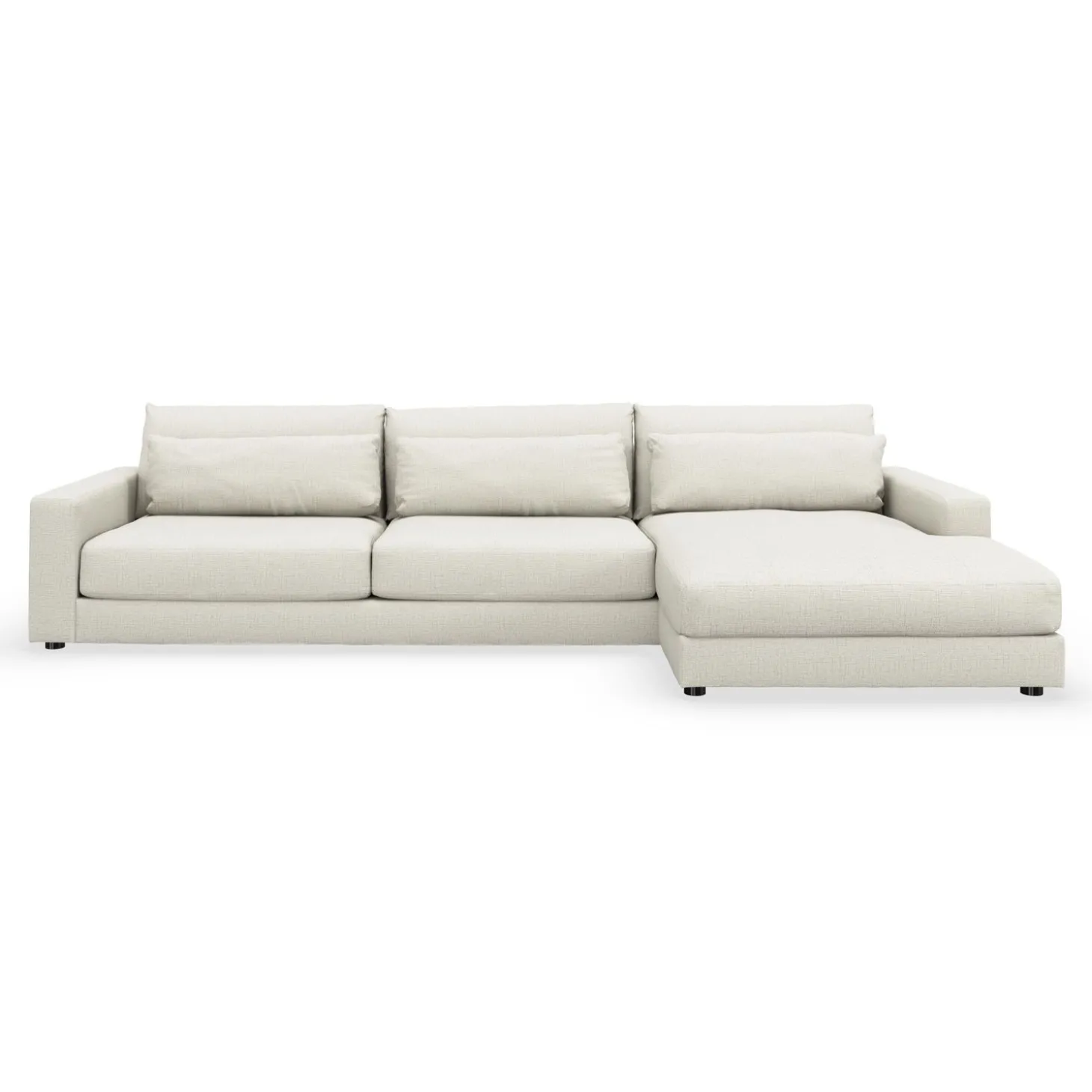 Halmstad højrevendt sofa med chaiselong