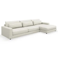 Halmstad højrevendt sofa med chaiselong