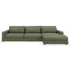 Halmstad højrevendt sofa med chaiselong
