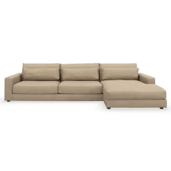 Halmstad højrevendt sofa med chaiselong