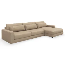 Halmstad højrevendt sofa med chaiselong