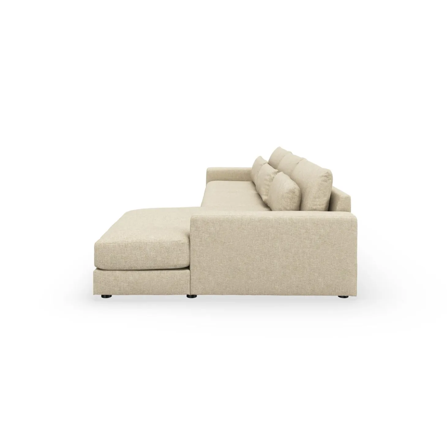 Halmstad højrevendt sofa med chaiselong