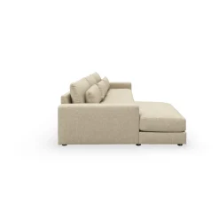 Halmstad venstrevendt sofa med chaiselong
