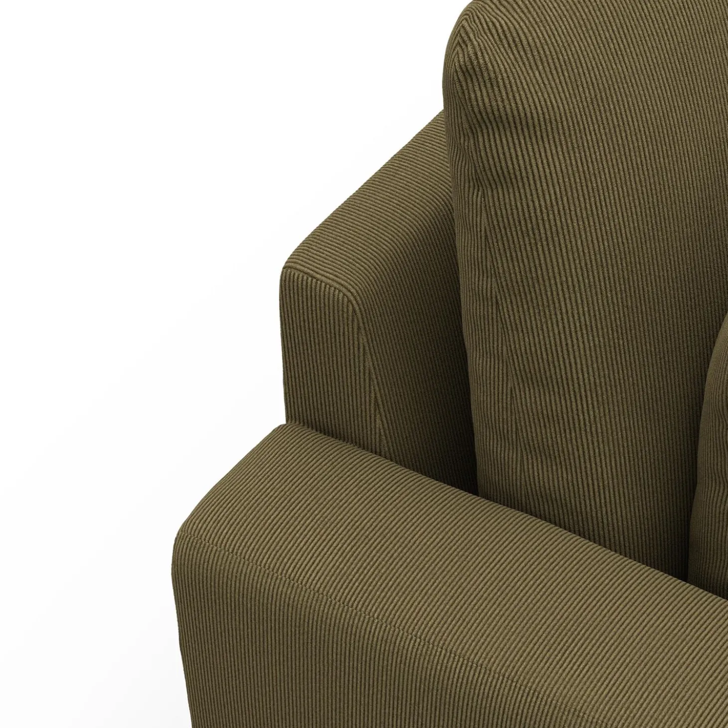 Halmstad venstrevendt sofa med chaiselong