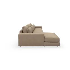 Halmstad venstrevendt sofa med chaiselong