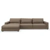 Halmstad venstrevendt sofa med chaiselong