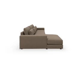Halmstad venstrevendt sofa med chaiselong