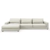 Halmstad venstrevendt sofa med chaiselong