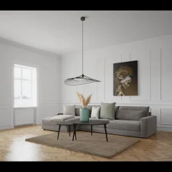 Halmstad venstrevendt sofa med chaiselong