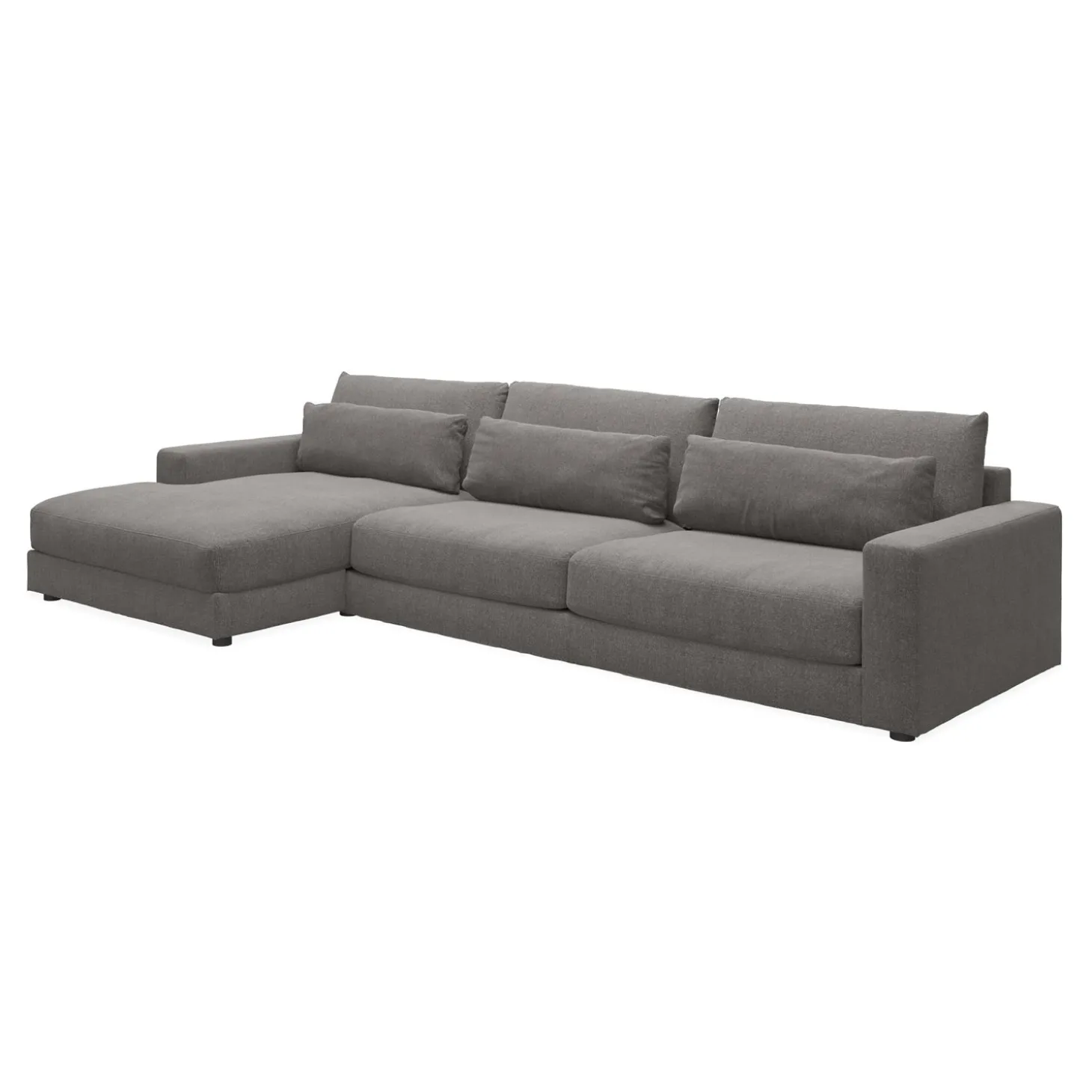 Halmstad venstrevendt sofa med chaiselong